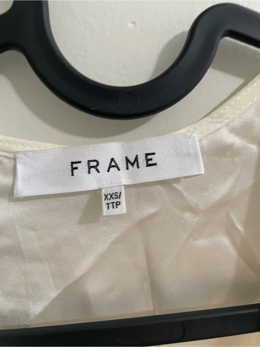 Frame Denim Silk Ruffle Blouse - Picture 2 of 2